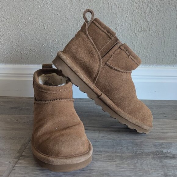🐾 Bearpaw Shorty Snow Boots – Kids’ Size 13 Youth – Hickory - Picture 1 of 7
